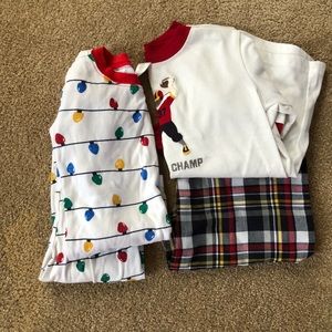 2 pairs of PJs